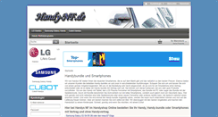 Desktop Screenshot of handys-nf.de